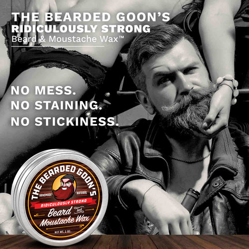Ridiculously Strong Beard and Moustache Wax