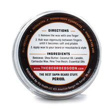 Ridiculously Strong Beard and Moustache Wax